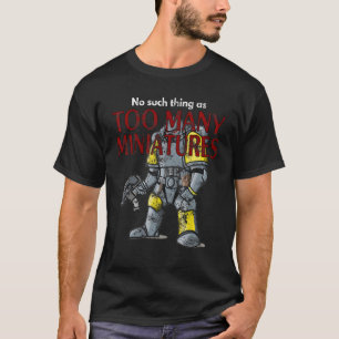 Camiseta Arrastamento De Arrastamento De Demasiadas Miniatu