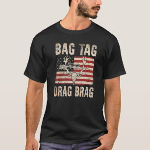 Camiseta Arrastar Arraste Arraste Arrasto Vintage Caça Crân