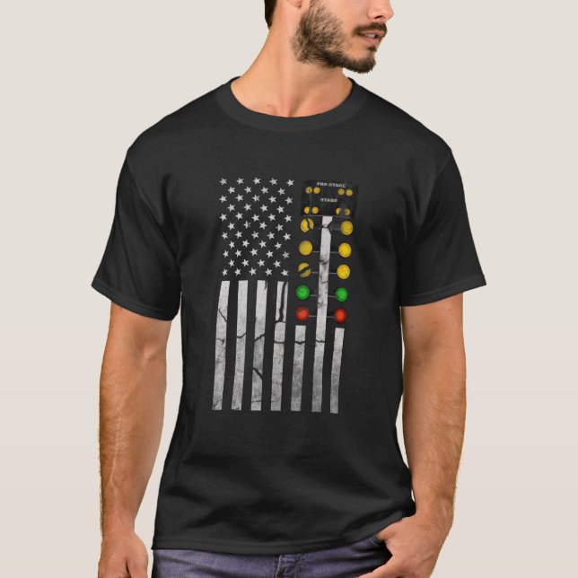 Camiseta Arrastar Bandeira Corrente Arraste Arrasteira Amer (Frente)