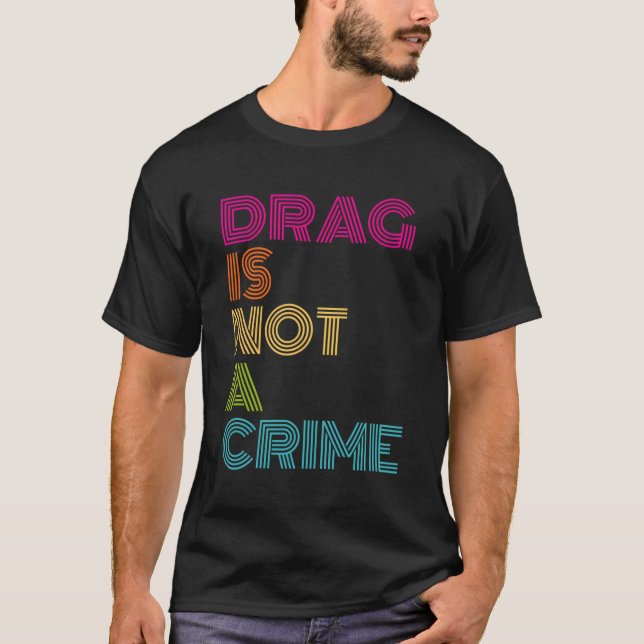 Camiseta Arrastar Não É Um Crime (Frente)