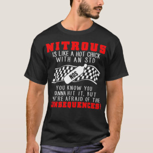Camiseta Arrastar O Nitro De Corrida É Como Um Pintinho Que