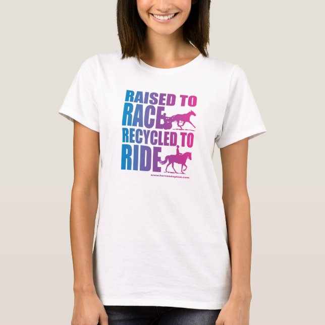 Camiseta Arraste para Race Reciceld para Ride (Frente)