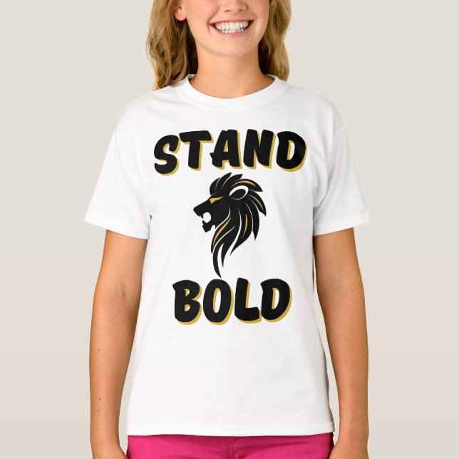 Camiseta Arrebatada como Garota de Leões (Frente)