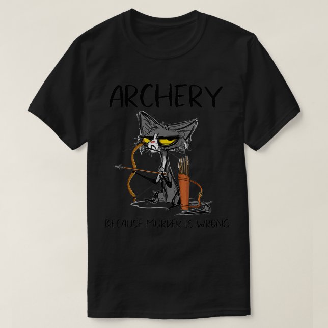 Camiseta Arrebatamento porque o assassinato é errado. (Frente do Design)