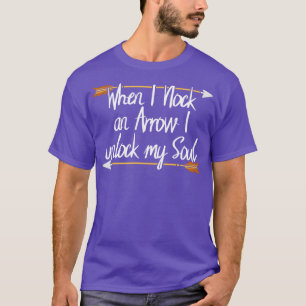 Camiseta Arrefecer Quando Eu Encosto Uma Seta Eu Desbloquei