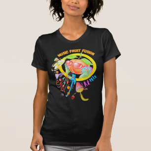 Camiseta Arrefecimento de Frutas de música feminina