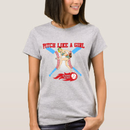 Camiseta Arremesse Como Uma Garota