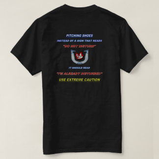 Camiseta Arremesso de Ferradura Não Perturbe