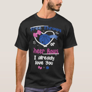 Camiseta Arremessos Livres Ou Laços de Torcida Eu Já Amo Vo