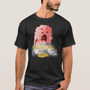 Camiseta Arrendamento de Cérebro Zangado