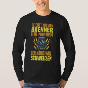 Camiseta Arrendamento de ferreiro C da Máquina de Soldadura