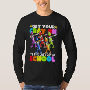 Camiseta Arrependa-Se No Último Dia Da Escola A Dabbing Cra