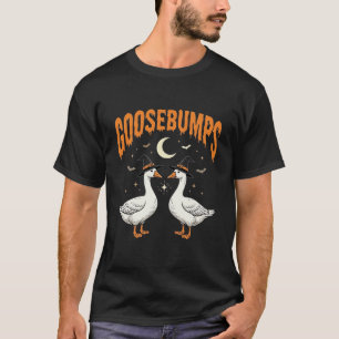 Camiseta Arrepios de Bruxas de Halloween de Gansos Design V