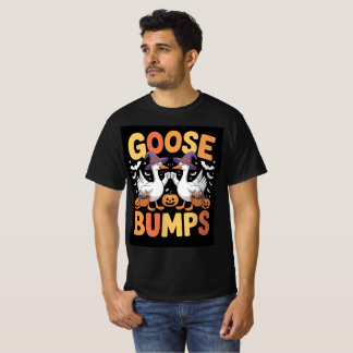 Camiseta Arrepios de Riso Piada de Halloween Época Assustad