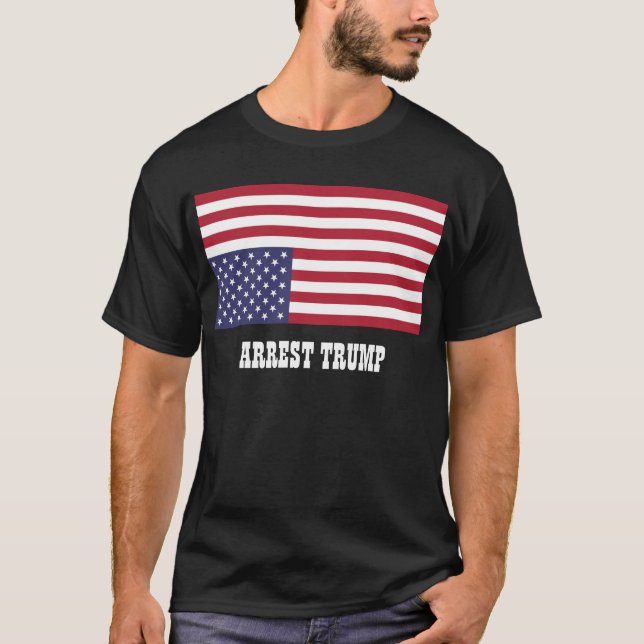 CAMISETA ARREST TRUMP (Frente)
