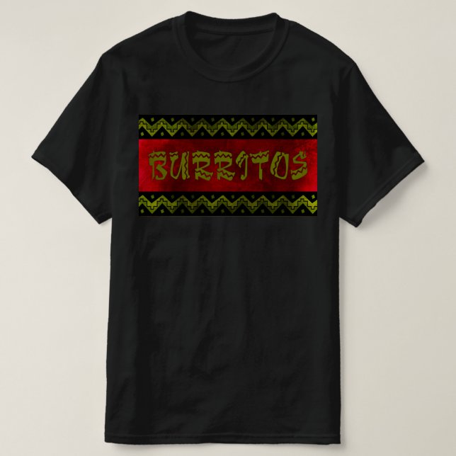 Camiseta arriba burritos (Frente do Design)
