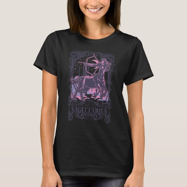 Camiseta Arrow Archer Sinal Zodiac Horoscópio Sagittarius D (Frente)