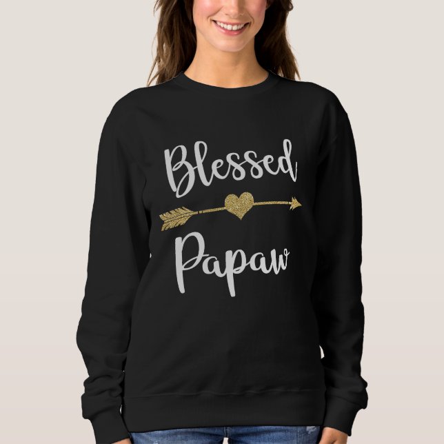 Camiseta Arrow Blessed Papaw   Idea For Thanksgiving (Frente)