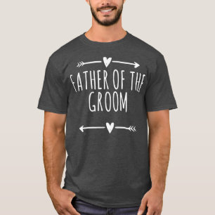 Camiseta Arrows Coração Pai Bonito Da Noite Engraçado Dizen