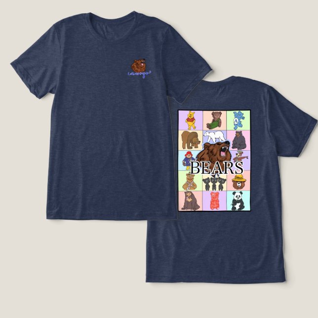 Camiseta Arroyo - Ursos (Design Frente e Verso)