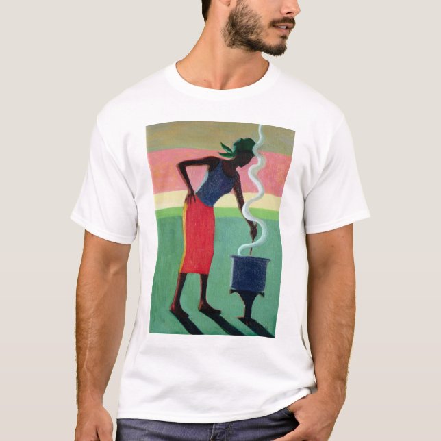 Camiseta Arroz 2001 do cozinhar (Frente)
