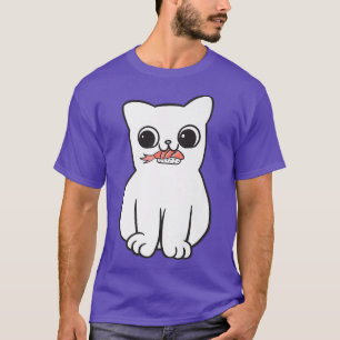 Camiseta Arroz de Salmão Gato Sushi Lover Sushi Gato Premiu