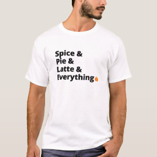 Camiseta Arroz, empada e Latte: Víblias de Queda