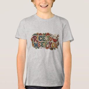 Camiseta Arroz para Conhecê-lo
