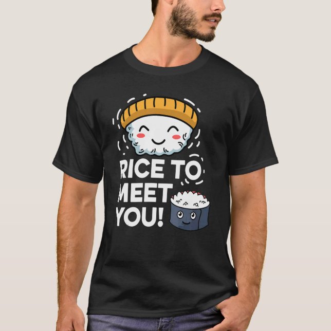 Camiseta Arroz para Conhecê-Lo Amigo (Frente)