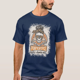Camiseta Arroz Pumpkin Torna Tia Bonita Irmã Do Café