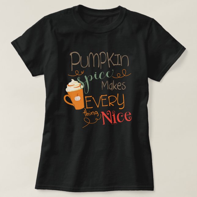 Camiseta Arroz Pumpkin Torna Tudo Legal (Frente do Design)