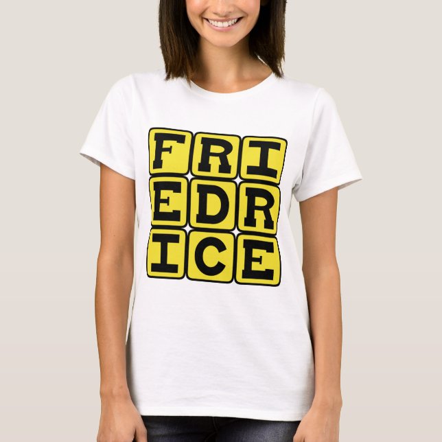 Camiseta Arroz Seco, Pata Lateral Chinesa (Frente)