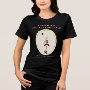 Camiseta Arruinada Para Romance Ordinário Dark Regency Góti