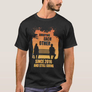 Camiseta Arruinando-Se Desde 2016 E Ainda Indo Sol
