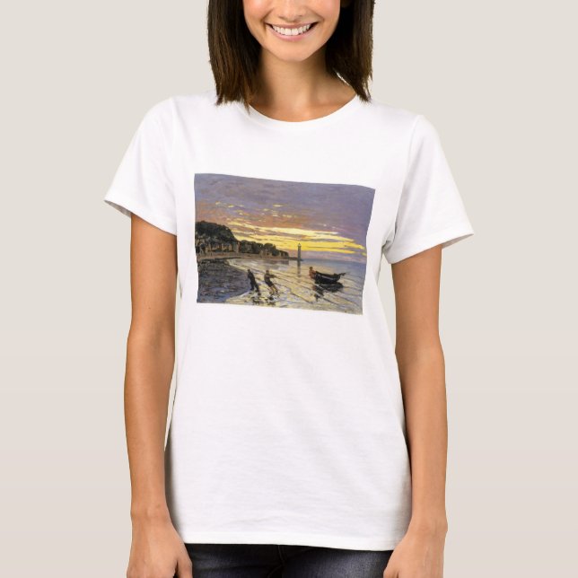 Camiseta Arrumando um Barco, Honfleur (Frente)