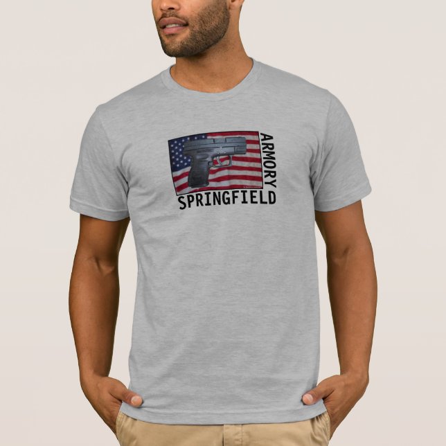 Camiseta Arsenal de Springfield - patriota de XD (Frente)