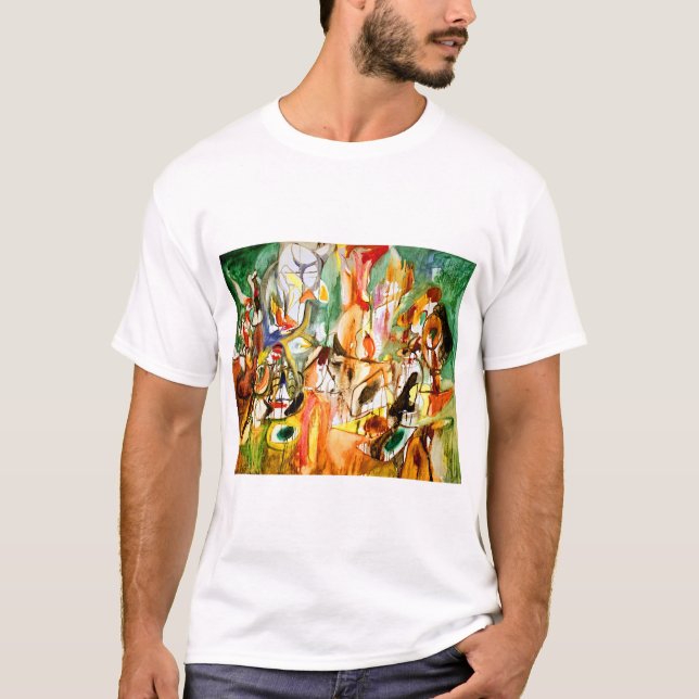 Camiseta Arshile Gorky Um Ano a Milkweed (Frente)