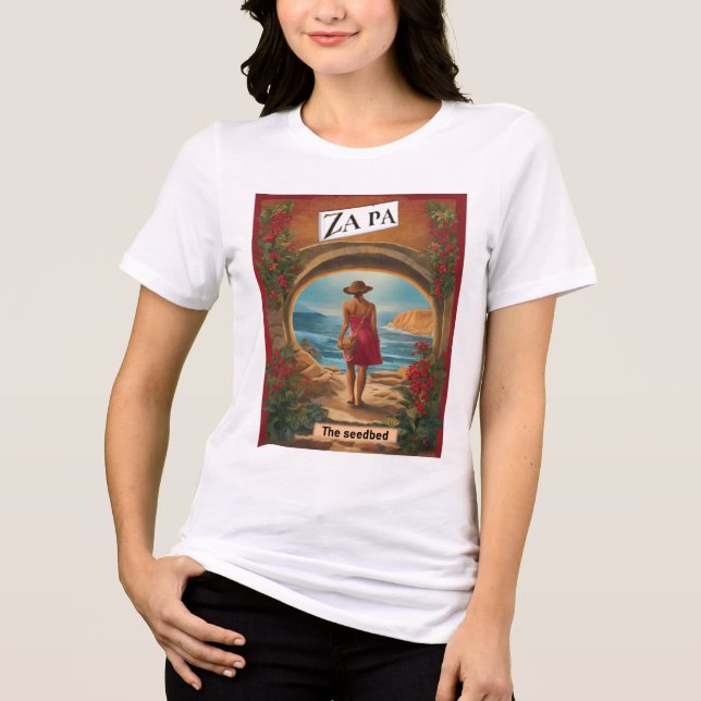 Camiseta art 1 zapa´-The seedbed (Frente)