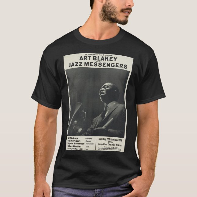 Camiseta Art Blakey and the Jazz Messengers Essential T-Shi (Frente)