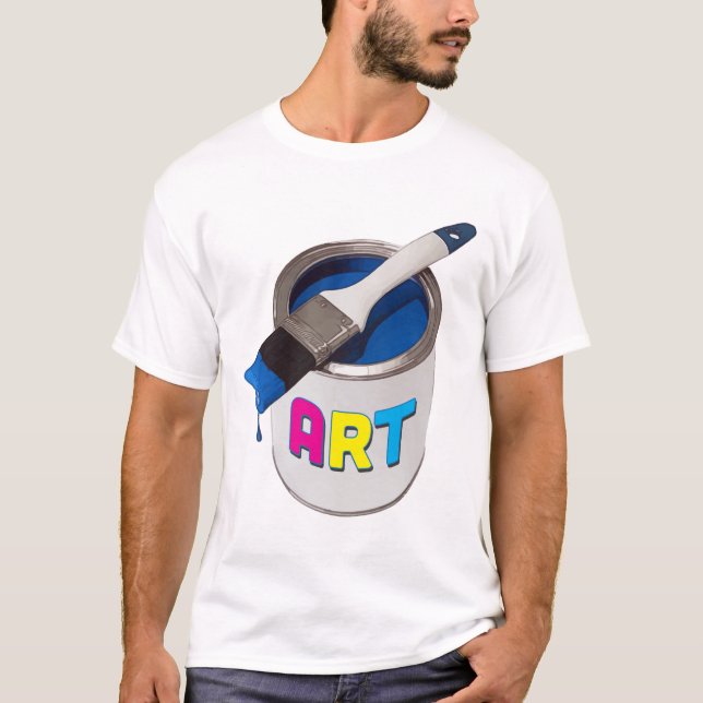 Camiseta Art Can T Shirt (Frente)