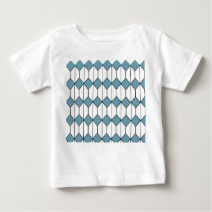 Camiseta Art Deco Diamantes e Hexágonos