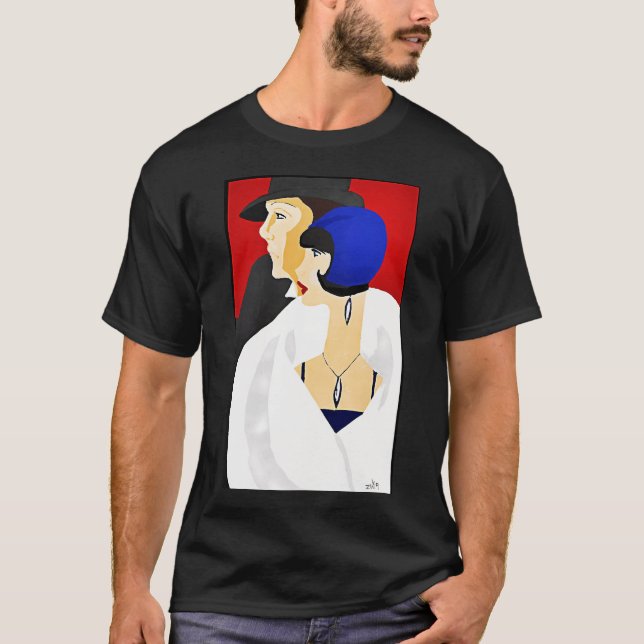 Camiseta Art Deco Fisher/Robinson (Frente)