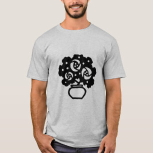 Camiseta Art Deco Flowers