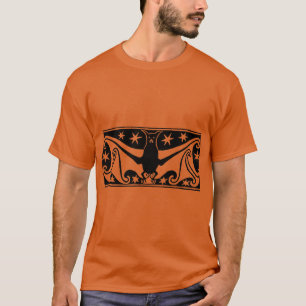 Camiseta Art Deco Halloween Bat