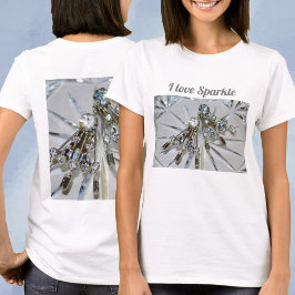 Camiseta Art Deco Rhinestones - Glam Retroativo