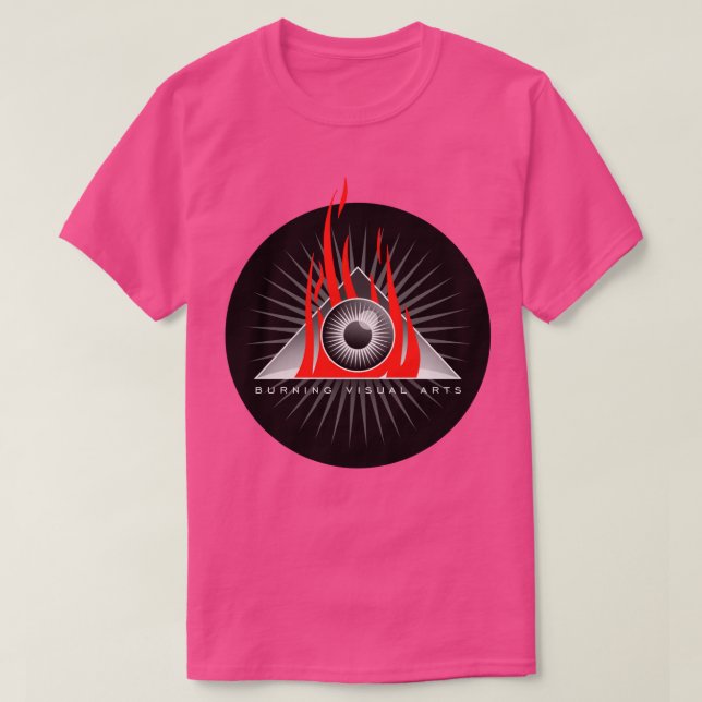 Camiseta Art Flames (Frente do Design)