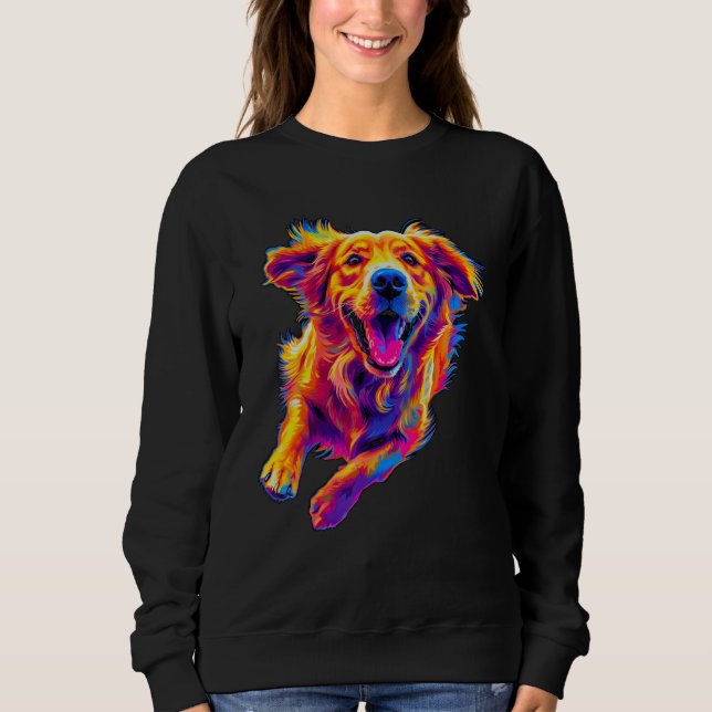 Camiseta Art  Golden Retriever Dog (Frente)
