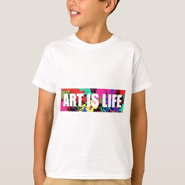 CAMISETA ART IS LIFE (Frente)