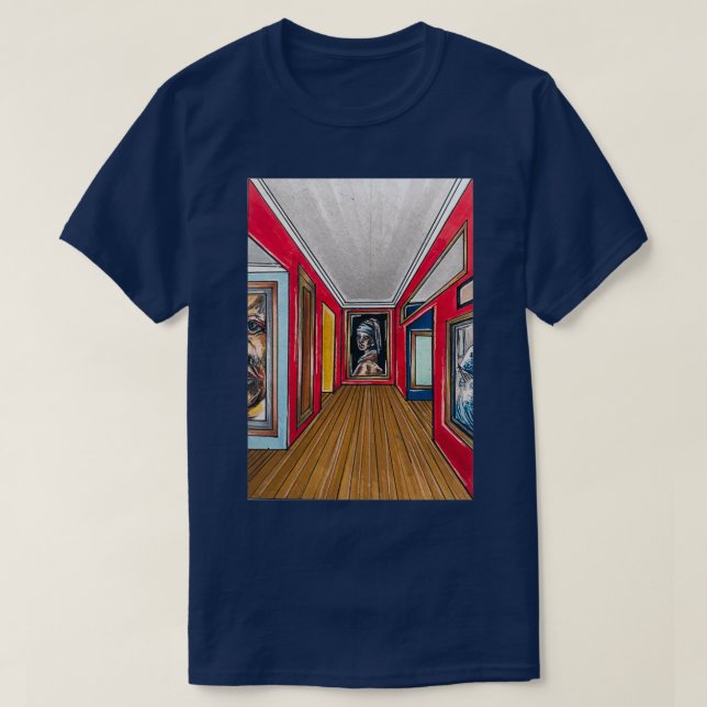 Camiseta Art Museum (Frente do Design)