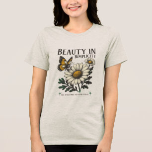 Camiseta art nature beauty in simplicity